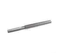 TR10x2 Trapezoidal Thread Hand Tap, Right-Hand Metric Tap for CNC and Metalworking, 110 mm Length, High-Carbon Steel, Silver Finish