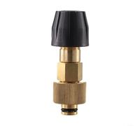 TR22 Female Thread to For Karcher HD Nozzle Adapter Constructed from Rustproof Solid Brass for Long-Term Use in Professional and Home Washing Tasks