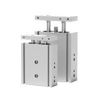 TR6 TR10 Pneumatic Cylinder for Machine Parts 6/10/16/20/25/32mm Bore with Magnetic 10-50mm Stroke Double Acting(TR6x50)