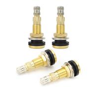 TR618A Heavy-Duty Clamp-In Tubeless Air Liquid Tractor Valve Stems - 4-Pack for Tubeless Tires, Industrial, Agricultural Wheels, Tractors & Graders