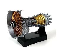 TR900 Turbofan Engine Aircraft Model Turbojet Engine Kit Adult Engine Model Mechanical Science Gift Educational Toy as Shown