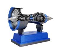 TR900 Turbofan Engine Model 3D Printed Educational Toy Suitable For STEM Enthusiasts Hobbyists Classroom Demon