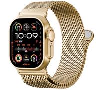 TRA Milanese Loop Band Compatible with Apple Watch 49mm 46mm 45mm 44mm 42mm Men Women, Stainless Steel Mesh Magnetic Clasp Strap for iWatch Series 11 10 9 8 7 6 5 4 3 2 1 Ultra SE