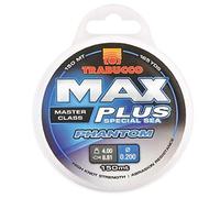 Trabucco Filo da Pesca Max Plus Phantom 0.18 mm 3.20 kg 150 m Nylon Mare Spinning Surfcasting Carp Fishing Trota Lago