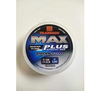 Trabucco Filo da Pesca Max Plus Phantom 0.25 mm 5.80 kg 150 m Nylon Mare Spinning Surfcasting Carp Fishing Trota Lago