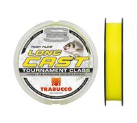 Trabucco Monofilament S-Force LONG CAST - Fluorescent Yellow Fishing Line with UV Neon Tek Technology, High Smoothness for Surfcasting and Long Casts (300m / 600m) (300 MT - 0.25 mm)