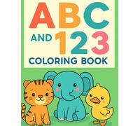 Trace Color And Count Animal Alphabet Coloring Book