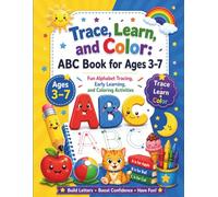 Trace, Learn, and Color: ABC Book for Ages 3-7