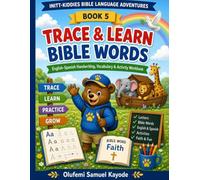 Trace & Learn Bible Words: English-Spanish Handwriting, Vocabulary & Activity Workbook (Bible Language Adventures)