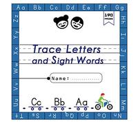 Trace Letters and Sight Words: Trace Letters of the Alphabet and Sight Words for Kids | Trace Sight Words Workbook| Spelling Writing Reading Workbook ... 2nd,3rd Grades | 8.5 X 8.5 Inches |140 Pages