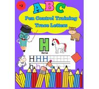 Trace Letters. Coloring Book: Pen Control Training