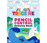 Trace Me: Pencil Control Activity Book - 69 Fun Pre-Writing Tracing Pages for Kids Ages 2+ (Develop Fine Motor Skills, Hand-Eye Coordination & Early Writing Readiness)