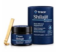 Trace Minerals Himalayan Shilajit Resin, 75% Fulvic Acid, 450mg per Serving | 60 Servings, 30g. Pure, High Potency with 72+ ConcenTrace Trace Minerals. Energy and Stamina Supplement. Vegan, Gluten Free.