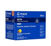 Trace Minerals Keto Electrolyte Packets Strawberry Lemonade 30 Count Vegan