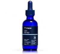 Trace Minerals Liquid Vitamin D3 K2 MK7 Drops 3,720IU D3, 75mcg K2, 59ml