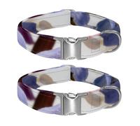 Trace of Time Adjustable Pet Collar for Small Medium Large Dogs & Cats, Reflective Strip for Night Safety, Soft Comfort Pad