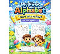 Trace the Alphabet Workbook for Preschool Kids