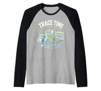 Trace Time Soap Making Artisan Craft Raglan Baseball Tee