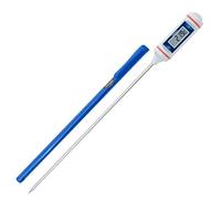 Traceable Digital Pocket Thermometer with Calibration, 302°F; High-Accuracy, 8inch Long-Stem