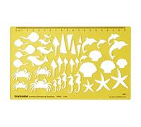 Traceease Aquatic Shapes Jewelery Settings Jewelry Templates Drafting Tools Jewellery Designing Stencils