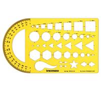 Traceease Geometry Drafting Combination Stencils Geometric Drawing Template Designing Tools