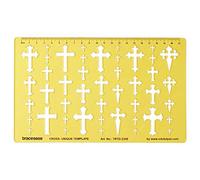 Traceease Multiple Unique Cross Pattern Jewelry Templates Drafting Tools Jewellery Designing Stencils
