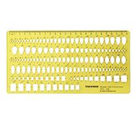 Traceease Stone Shapes Jewelry Templates Multiple Shape Drafting Tools Jewellery Designing Gemstone Stencils