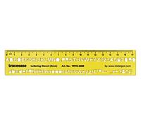 Traceease Upper Case,Lower Case Numbers Lettering Template Drafting Tools Alphabet Stencils-5mm Alphabet Size