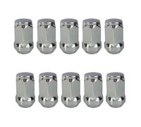 TRACER 10x Lug nut M12x1.25 tapered collar closed 60° 34mm | HEX 17mm compatible with Smart Forfour 1 454