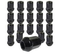 TRACER 20 Black Wheel Nuts Closed Taper Seat 60° M12 x 1.5 FO