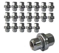 TRACER 20x Lug nut M14x1.5 flat seat 34mm | HEX 22mm compatible with Land Rover Defender 110 4WD L663 Defender 110 Stat