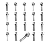 TRACER 20x Wheel bolts M14x1,25 tapered 60° 50mm | HEX 17mm compatible with BMW 1 F20 LCI