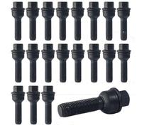 TRACER 20x Wheel bolts M14x1.5 ball seat 2-piece R14 45mm | HEX 17mm compatible with VW ID. Buzz EB Touareg 3 4motion CR