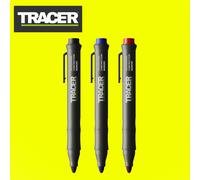 TRACER ACF-MK3 3pc Clog Free Marker Kit(Black,Blue & Red) C/W Site Holsters