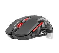Tracer Airman RF Wireless/USB Optical 2400 DPI Black red Mouse - Mouse - optical - RF Wireless/USB; 2400 DPI; Black/Red)