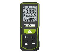 TRACER Laser Measure 100m (328ft), Portable Laser Measure Device with High-visibility Green Laser, Laser Distance Meter with Batteries and USB cable. IP54 Waterproof/Dustproof