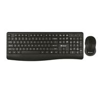Tracer Bartix II RF Nano QWERTY Keyboard + Mouse Set, Wireless 2.4 GHz, Optical Sensor, 104 Key Keyboard with 12 Multimedia Keys, Max. 1600 DPI, Maximum Range: 10 m