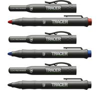 Tracer Clog-Free Construction Marker Kit Site Holster (All-Purpose Markers perf
