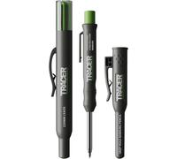 TRACER Deep Hole Construction Pencil Marker & Six Leads with Site Holsters