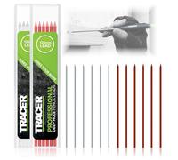 Tracer Deep Hole Pencil Alternative Leads Set - 12 x 2.8mm High-Visibility Coloured Leads for the Pencil. 6 x Red, 6 x White. 12 x Pencil refills.