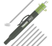 Tracer Deep Hole Pencil Welders Leads 6 Pack, 2.8mm Silver | Silver Refill Leads for Marking on Dark Steel - High-Contrast, Anti-Snap, Fits Deep Hole Pencils for Welding
