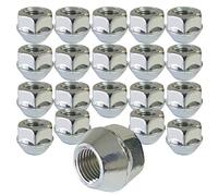 TRACER Pack of 20 Wheel Nuts Open Taper Seat 60° M12 x 1.5 Compatible with Hyundai