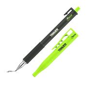 Tracer Precision Pencil - Precise Carpenters Pencil with Site Holster - 1.3mm Precision Lead. Work Pencil for Builders, Joiners & Construction Marking