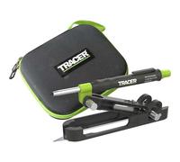 Tracer ProScribe Tool with Deep Hole Pencil, Lead Holster and Carry Case (DIY, Woodworking, and Carpentry Multi-Function Scribe Tool)