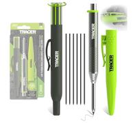 Tracer Pro Series Aluminium Deep Hole Construction Pencil with 6 x Replacement Lead Pack and accompanying Site Holsters. All-in-one Construction Marking Kit