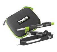 Tracer ProScribe Tool with Deep Hole Pencil, Lead Holster and Carry Case (DIY, Woodworking, and Carpentry Multi-Function Scribe Tool)
