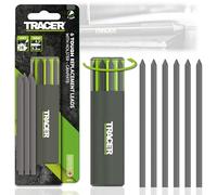 Tracer Tough Construction Pencil Replacement Leads Set - 6 x 5.2mm Tough Graphite Leads for the Tough Pencil. Set of 6 x Pencil refills