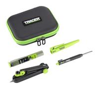 Tracer Truescribe Layout Tool with Storage Case, Deep Hole Pencil & 12 Piece Lead Holster