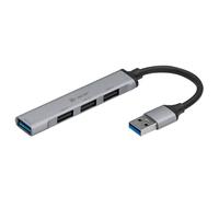 Tracer USB Hub 4 Ports TRAPOD47000 Grey