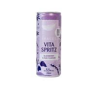 TRACES Functional Vita Spritz 12x250ml | Bold, Ripe Blackberry Meets Exotic Açaí | Just 88 kcal Per 250ml Can | 5.5% ABV